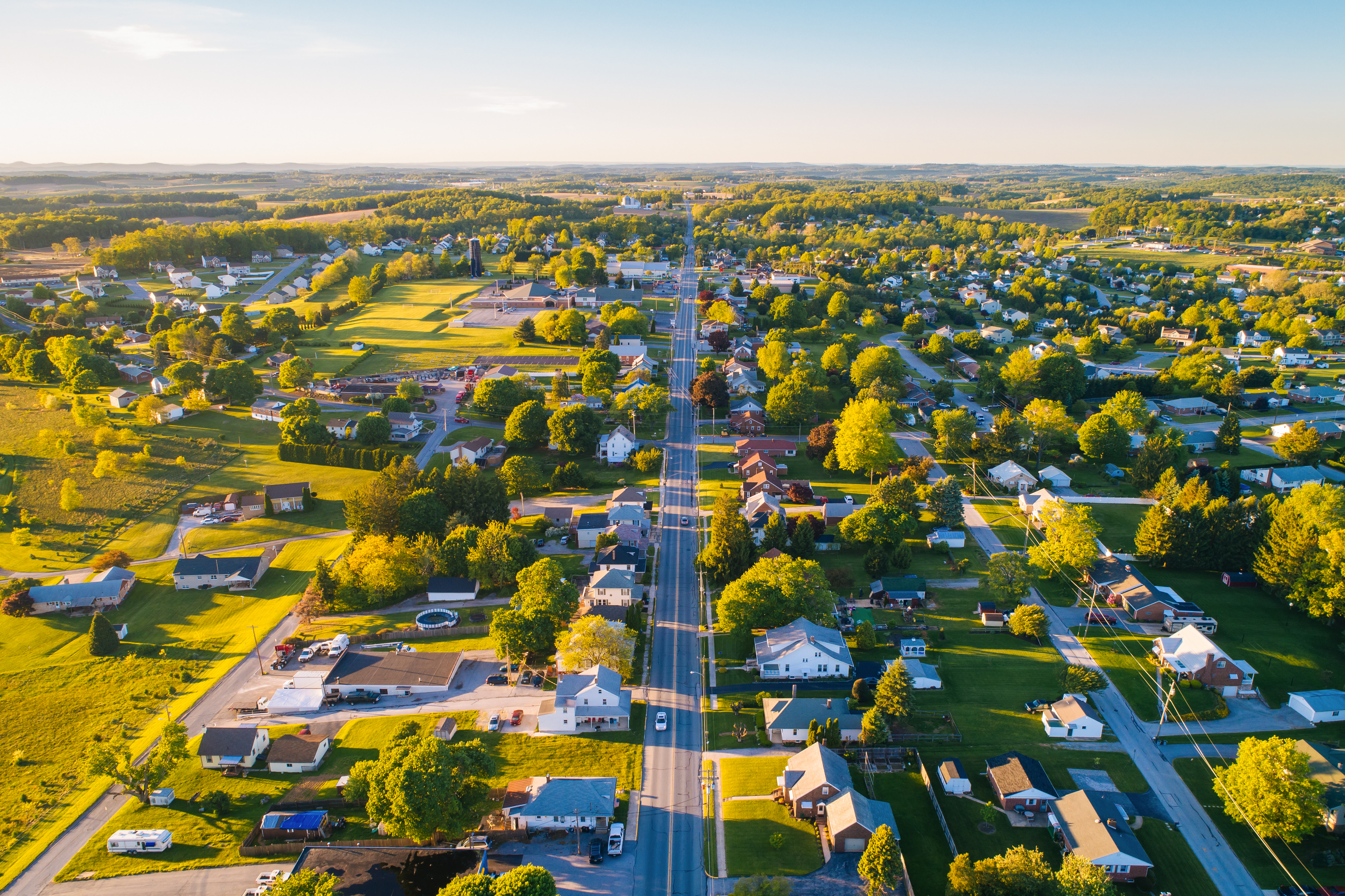 View of Main Street in Shrewsbury, Pa.