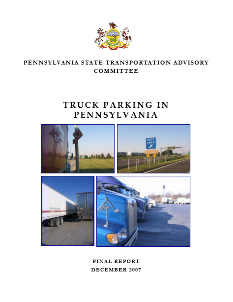 Truck Parking in Pennsylvania cover