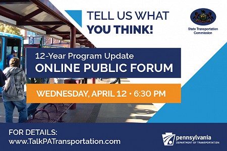 Online Public Forum for the 12-Year Program Update